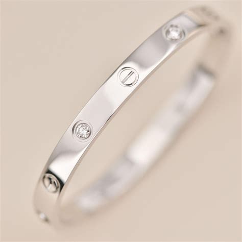 cartier bracelet love diamant|cartier love bracelet price guide.